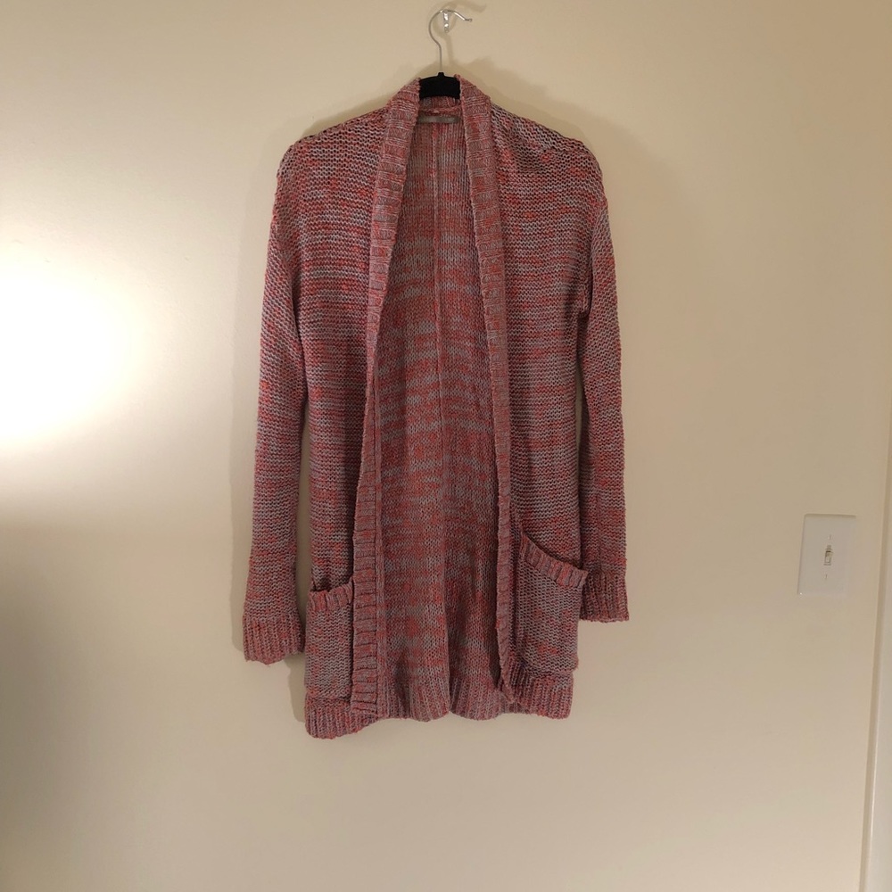 Multicolored long cardigan